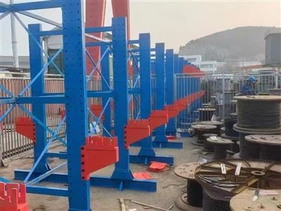 케이블 롤 저장 캔틸레버 랙